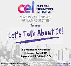 Facebook Live! Let's Talk About It: Sexual Health Awareness